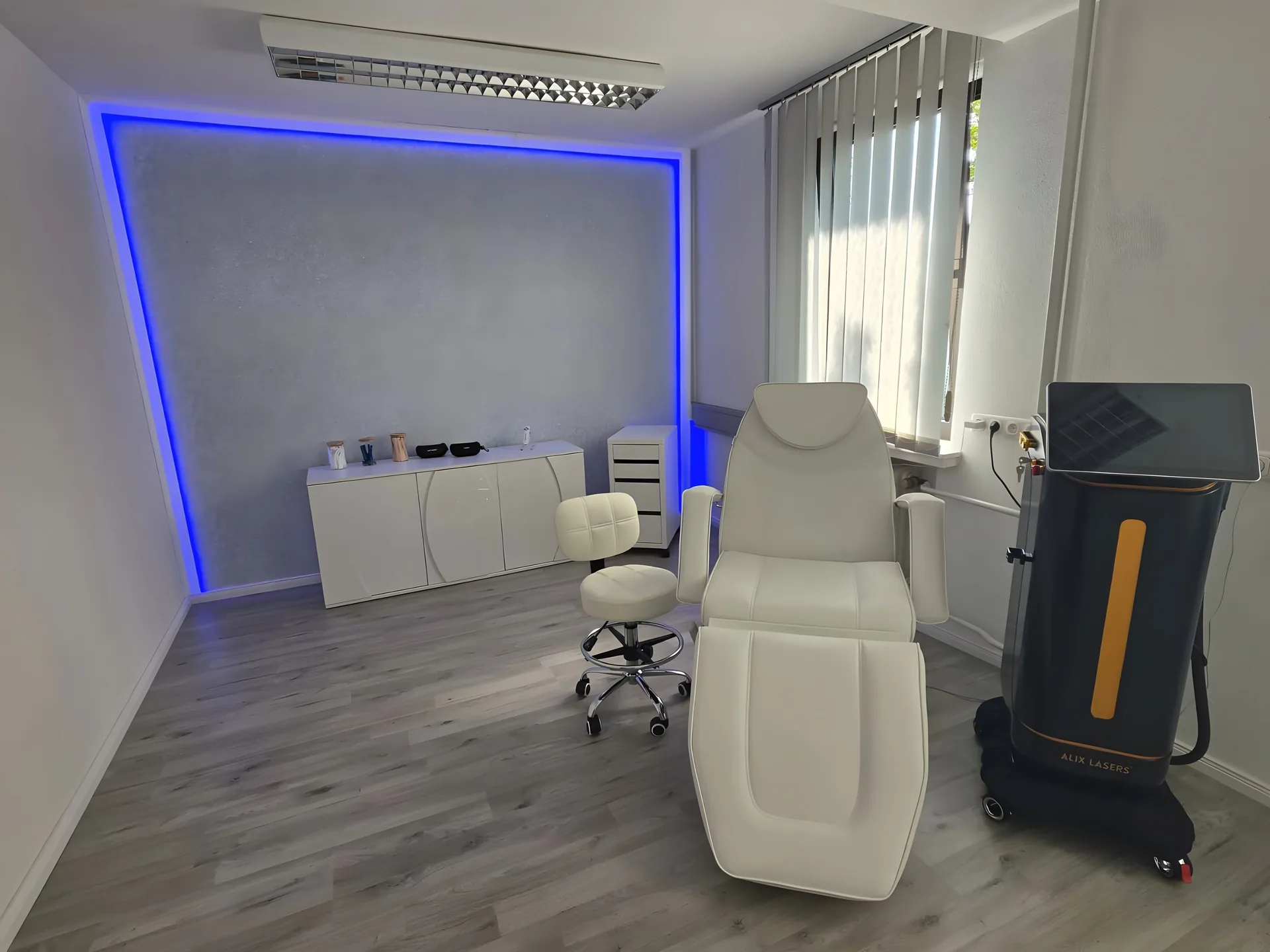 Behandlungsraum bei Deep Relax